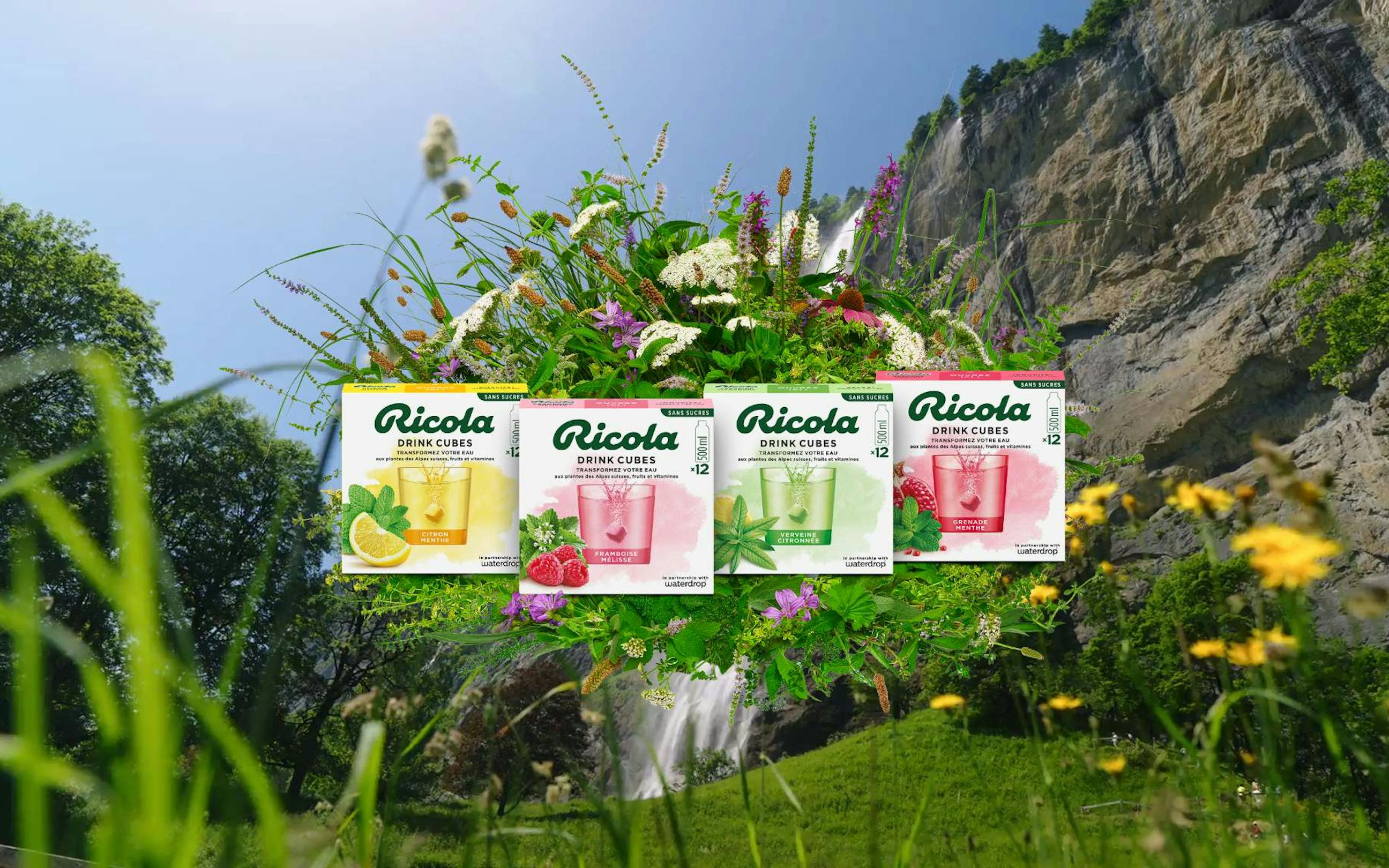 Ricola Drink Cubes